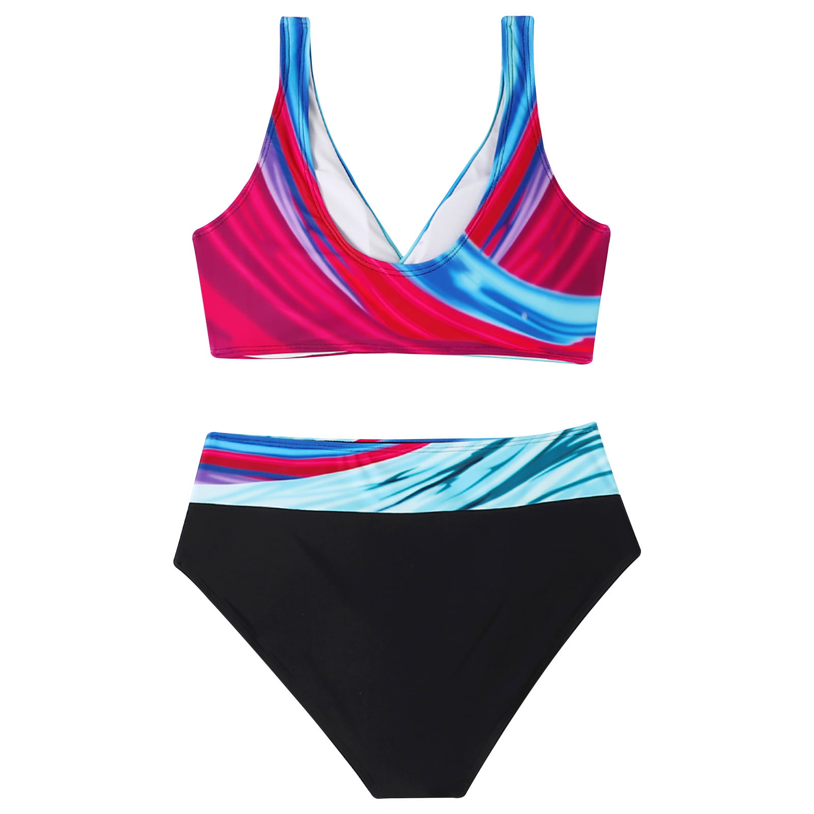Cethrio Bikini swimsuits for Women's 2023- Summer Split Printed Sexy ...