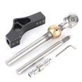 thumbnail image 3 of Auto Shift Knobs Extension, Protable Anodized Surface Stainless Steel Shift Knob Extender Black  for  with B/D Series Engine 1988-2000 for Engine 1993-1997, 3 of 7