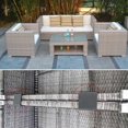 thumbnail image 5 of 10 Pc Outdoor Garden Rattan Wicker Furniture Alignment Fastener Sofa Clip Connector Suitable Compatible With Ra Banmo, 5 of 5