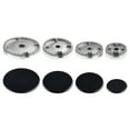 thumbnail image 6 of Yammee 4Pcs Gas Stove Burners Cover Universals Burners Crown Flame Cap Oven Cooker Hob, 6 of 11