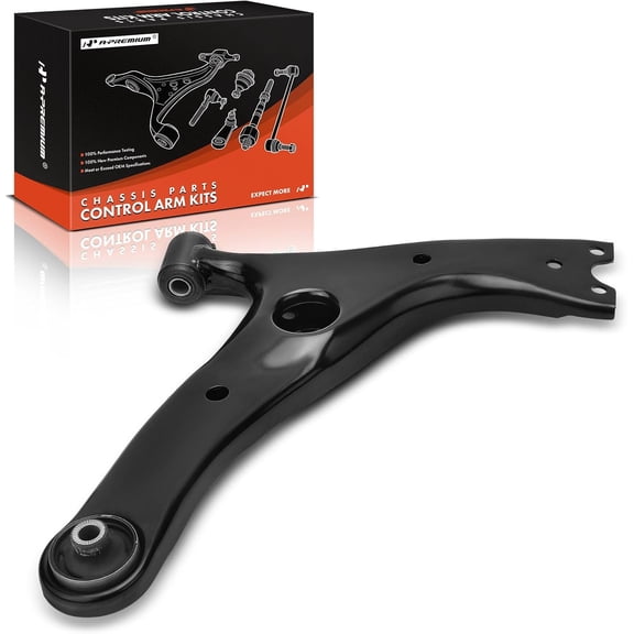 A-Premium Front Right Lower Control Arm, with Bushing, Compatible with Toyota RAV4 2001 2002 2003 2004 2005