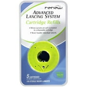 Renew Advanced Lancing Cartridge Refills, 5ct