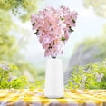 thumbnail image 6 of Light Violet Artificial Flowers 39.4'' Lifelike Cherry Blossom Branches Fake Cherry Blossom Flower Stem Decor Silk Flowers for Vase, Floral Arrangements, Wedding, Table Centerpieces, Room Home Decor, 6 of 9