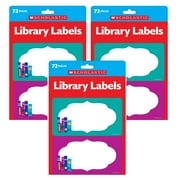 Scholastic Teacher Resources Library Labels Accents, 216 Pieces