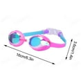 thumbnail image 2 of SPOORYYO Kids Swim Goggles - Leakproof Design for Comfortable Underwater Vision - Adjustable Strap, Fun Colors, Perfect for Boys & Girls Swimming Lessons & Beach Fun, 2 of 2