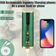 thumbnail image 5 of Rizador de pelo, rizador de pelo automático inalámbrico, rizador de pelo portátil recargable por USB, varita de calentamiento rápido con ajuste de temporizador y 6 temperaturas ajustables para viajes Namotu CZMR-ZC159, 5 of 7
