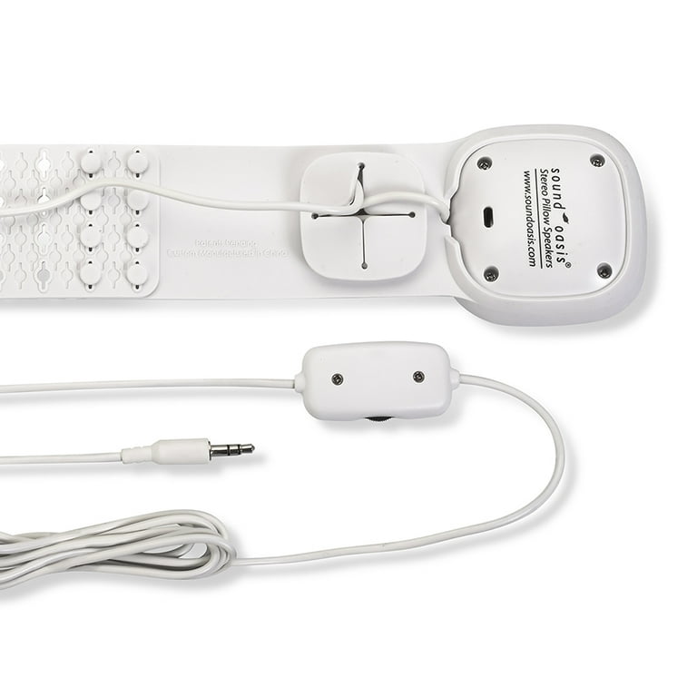 Sound Oasis Sleep Therapy Pillow Speakers with Holder PSH-101