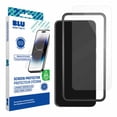 thumbnail image 1 of Blu Element Tempered Glass Screen Protector with Installation Kit from Recycled Materials for Samsung Galaxy S25 FE, 1 of 6