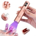 thumbnail image 6 of QenASHaing UV Nail Lamp, Handheld, Mini, Portable, Fast Drying, LED Display, Suitable for Home Use, Personal DIY, Gel Nails, Quick-Cure Gel Nail Polish, 6 of 7