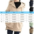 thumbnail image 3 of jtjvou Womens Waterproof Raincoat Lightweight Rain Jacket Trench Coat Hooded Windbreaker With Pockets for Outdoor Yellow XL, 3 of 7
