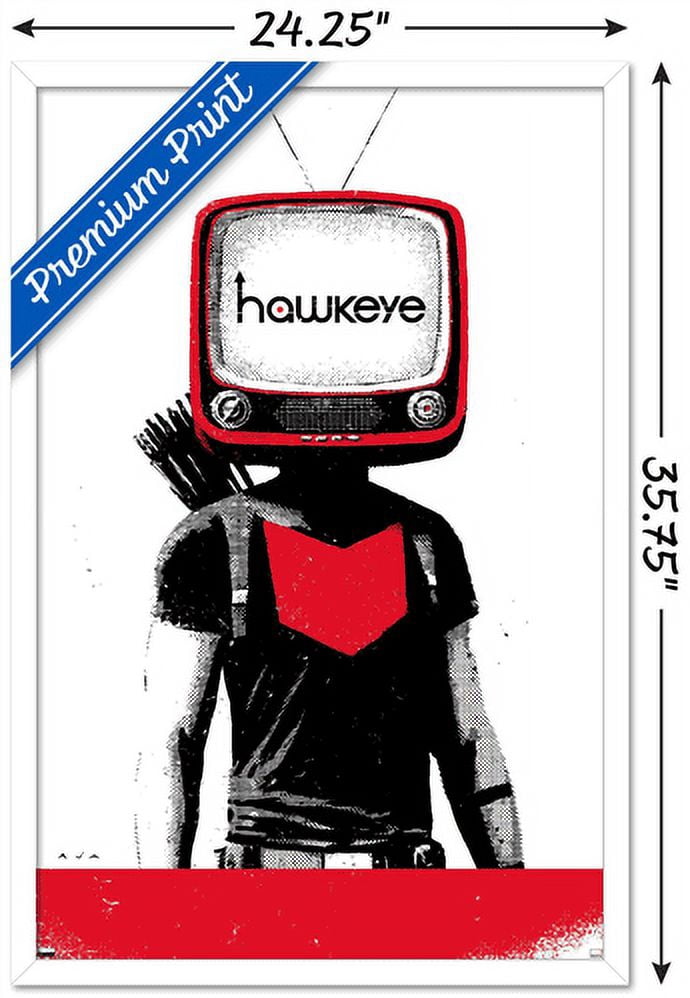 Marvel Comics - Hawkeye - Hawkeye #17 Wall Poster, 22.375" x 34", Framed