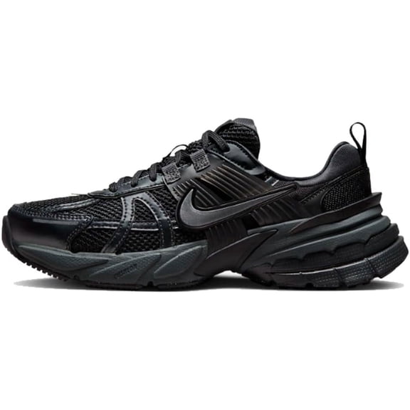 Nike Womens V2K Running Shoes Size-11.5 Color-Black/Anthracite/Dark Smoke Grey