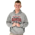 thumbnail image 4 of Grandpa's Had Enough Grandfather Joke Men's Big & Tall Graphic Hoodie Brisco Brands 2X, 4 of 5