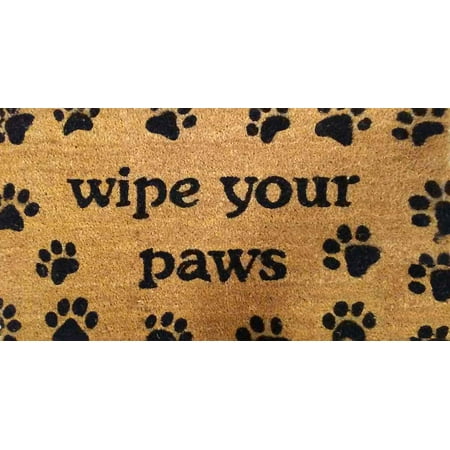wipe your muddy paws mat