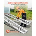 thumbnail image 6 of Loading Ramps, 2 Pcs 94x15 in, 6000 Lbs for ATV, Mower, Tractor, Motorcycle, 6 of 11