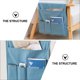 thumbnail image 5 of unbranded 1Ud Organizador De Para Sofá De Lino Azul Multi Bolsillos Para Casa Oficina Dormitorio, 5 of 5