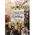 thumbnail image 3 of Darling Souvenir MADE WITH LOVE Sunflower BorderLargeWelcomeSign, Decorative PosterWelcomeTo Our Wedding Poster For Easel Wedding Collection- 18x12, 3 of 5