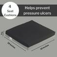 thumbnail image 4 of Drive Medical Gel-U-Seat Gel/Foam Cushion, 16" x 18" x 3", 4 of 4