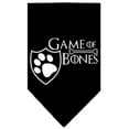 thumbnail image 4 of Pet and Dog Bandana Screen Printed, "Game of Bones", 4 of 10