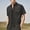 Black, variant on QSAWXQZ Men's Cargo Stretchy Shirt Short Sleeve Lapel Collar Button Down Cardigan Top with Pockets Black 2XL