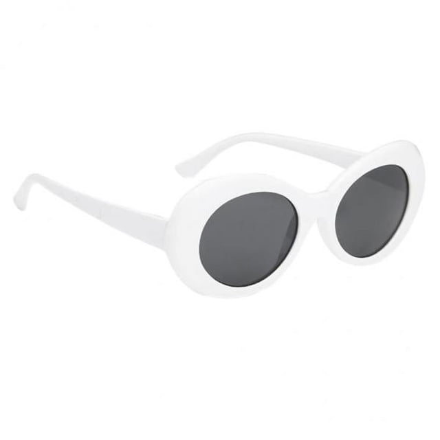 Gafas de sol jinwen 2xVintage Retro Lentes de Espejo Redondas para Hombres y Mujeres Gris