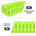 thumbnail image 3 of Shisuyan 2Pcs Flower Window Box Fence Planter Box Decorative Planting Pot Rectangular Flower Container, 3 of 8