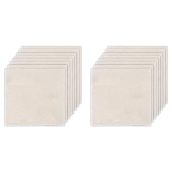 40 Paños de Queso Reutilizables para Colar, 20x20 Pulgadas con Dobladillo de Queso Orgánico, para Cocinar Café, Hornear