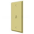 thumbnail image 3 of Single Cable TV Transitional Switch Plate - Polished Brass, 3 of 3