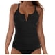 thumbnail image 1 of Traje de Baño de Cobertura Completa de las Mujeres sin Mangas con Cuello en V, Traje de Baño Empujado Acolchado de una Pieza, Traje de Baño de las Mujeres, 1 of 5