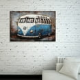 thumbnail image 5 of Empire Art Direct "Blue Bus" Primo Mixed Media Hand Painted 3D Iron Wall Sculpture, 5 of 5