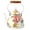 White Flower Market-3 Quarts, variant on Stovetop Enamel Tea Kettle, White Wild Rose, 3 Quarts