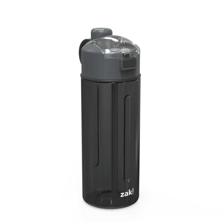 Zak Plastic Chug Water Bottle - Charcoal