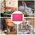 thumbnail image 5 of Pungan dog crate tray Rabbit Dog Crate Pan Plastic Cage Pet Potty Pet Cage Supply Replacement Crate Pan,19.29"X13.19"X1.18", 5 of 10