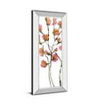 thumbnail image 1 of Classy Art 1837MF 18 x 42 Inky Blossoms I par Deborah Velasquez Miroir Imprimé Mural Encadré, 1 of 1