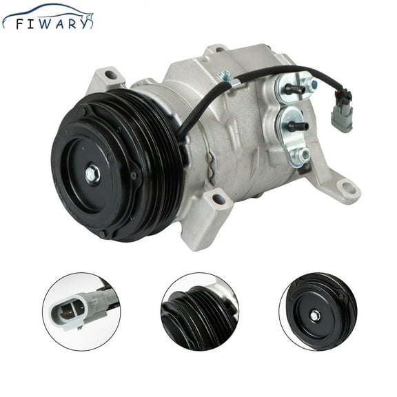 FIWARY AC Compressor Fits for 2000 2001-2008 Chevrolet Suburban 15d00/2500 Tahoe GMC Yukon CO 29002DC