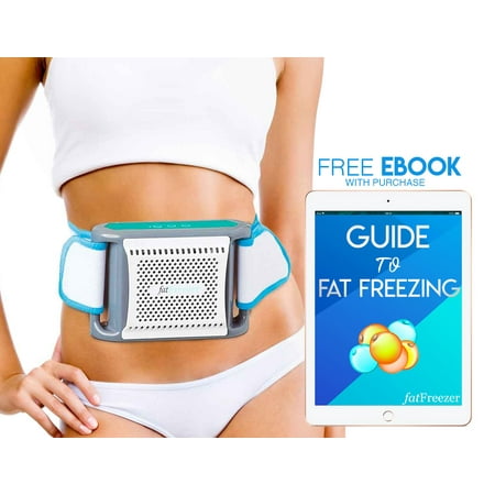 Fat Freezer Patented At Home Cryolipolysis System with FREE Ebook - Target Stubborn Fat in Arms, Waist, Thighs, Stomach and (Best Exercise For Hips Thighs And Stomach)