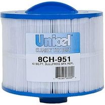 Unicel Pool Spa Filter Cartridge 1 Pack White 8CH-951