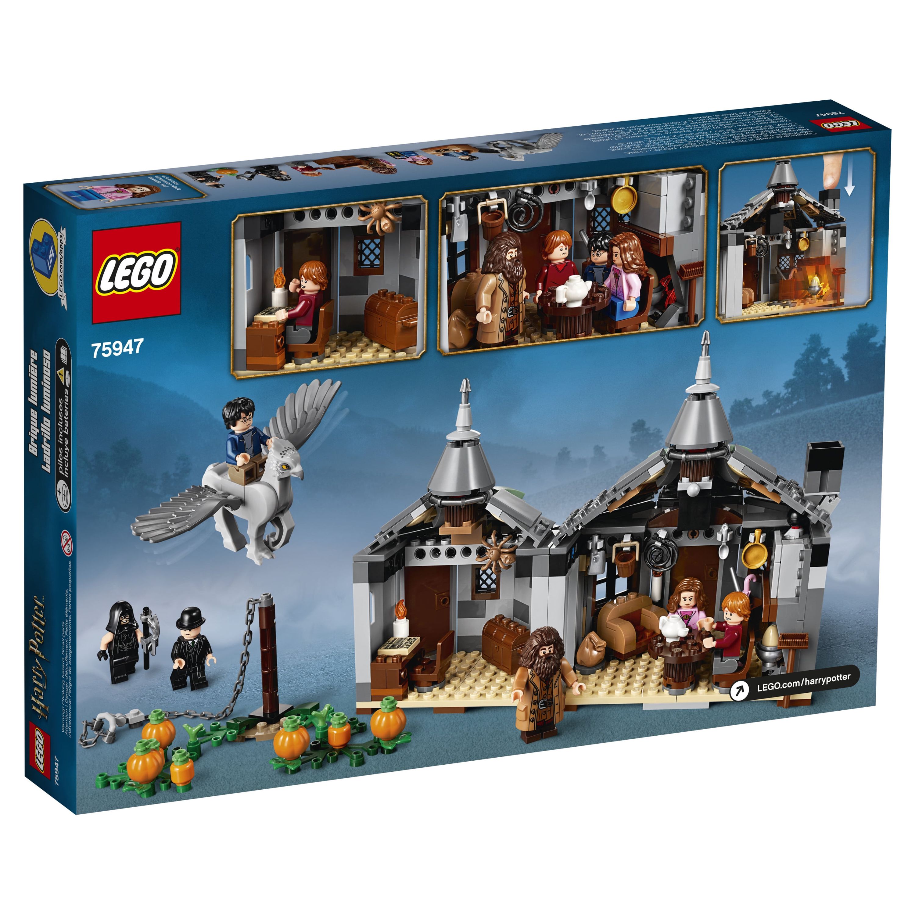 LEGO Harry Potter Hagrid's Hut: Buckbeak's Rescue 75947 Building Set (496 Pieces) - image 6 of 6