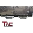 thumbnail image 3 of TAC Sidewinder Running Boards Fit 2020-2025 Jeep Gladiator JT 4" Drop Side Steps Nerf Bars Rock Slider Pickup Truck Fine Texture Black Off-Road Accessories (2pcs), 3 of 8