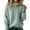 Mint Green—Top, variant on AGWOLF Oversized Sweaters for Women Cozy Ribbed Knit Tops Casual Drawstring Hooded Pullover Fall Winter Trendy Shirt