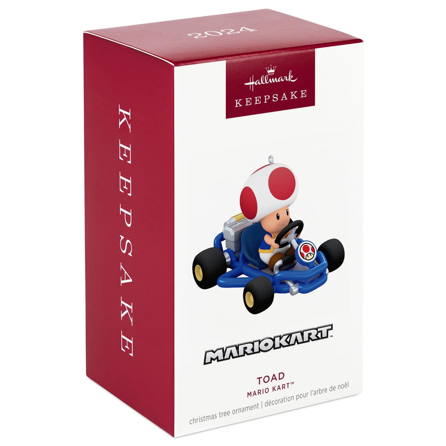 Décoration de Noël, Keepsake de Hallmark (Toad, Mario Kart, Nintendo)