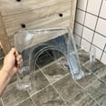 thumbnail image 2 of Acrylic Bathroom Stool Shoe Changing Stool Stool Bench Transparent Non Slip Household for Apartment Bedroom, 2 of 8