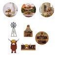 thumbnail image 3 of 1 Set Farm Decor Autumn Tiered Tray Decoration Autumn Theme Tier Tray Decor Item, 3 of 7