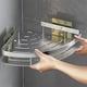 thumbnail image 2 of Estante Esquinero para Baño, Organizador de Baño, Estantes para Tanque de Inodoro, Estante Multifuncional para Ducha, 2 of 6