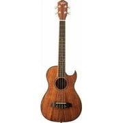 Oscar Schmidt OU55CE Acoustic Electric Baritone Size Cutaway All Koa Ukulele