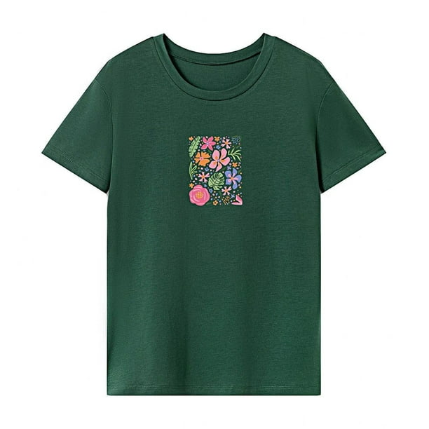 Camiseta de mujer de verano para mujer, camiseta básica para desplazamientos, camping, mochilero XL