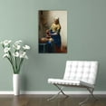 thumbnail image 5 of Johannes Vermeer Art Painting The Milkmaid Poster Baroque Vintage Wall Art Picture Print Canvas Painting Home Bedroom Bathroom Decor Poster, 5 of 7