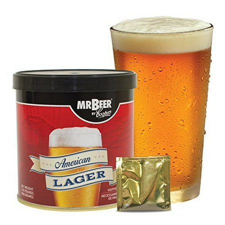 Mr. Beer American Lager Homebrewing Craft Beer Refill Kit by Mr. Beer, Mr. Beer American Lager Homebrewing Craft Beer Refill Kit By Mr (Best Lager Beer In The World)