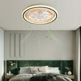 thumbnail image 3 of Fichiouy 20'' Invisible Ceiling Fan Light LED Remote Change Lamp Chandelier w/Remote Control, 3 of 9