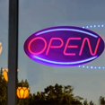 thumbnail image 1 of LED Light Advertising Sign Open Word Neon Night Lights Powered by USB Neon 45*22cm, 1 of 4